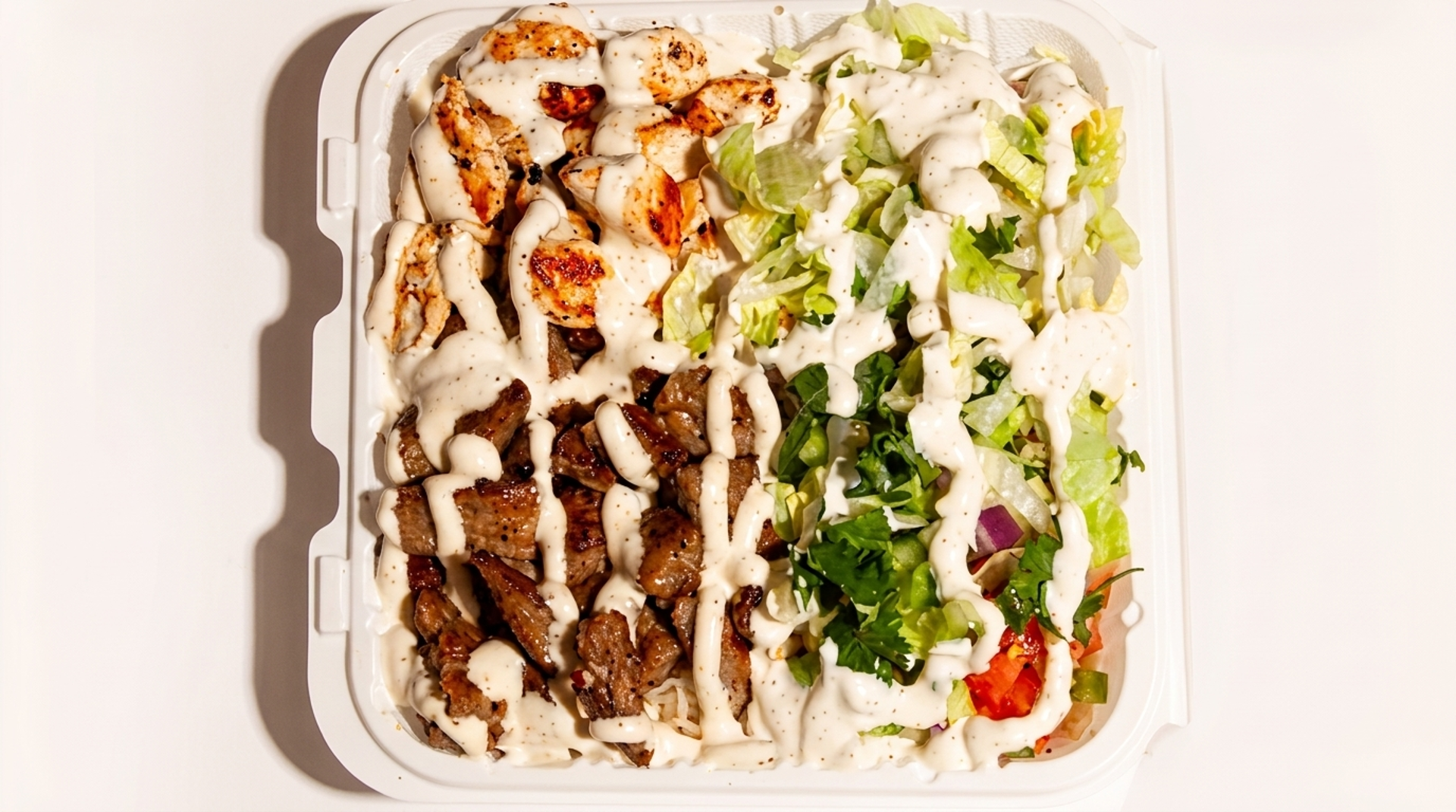 Two Worlds on One Tray