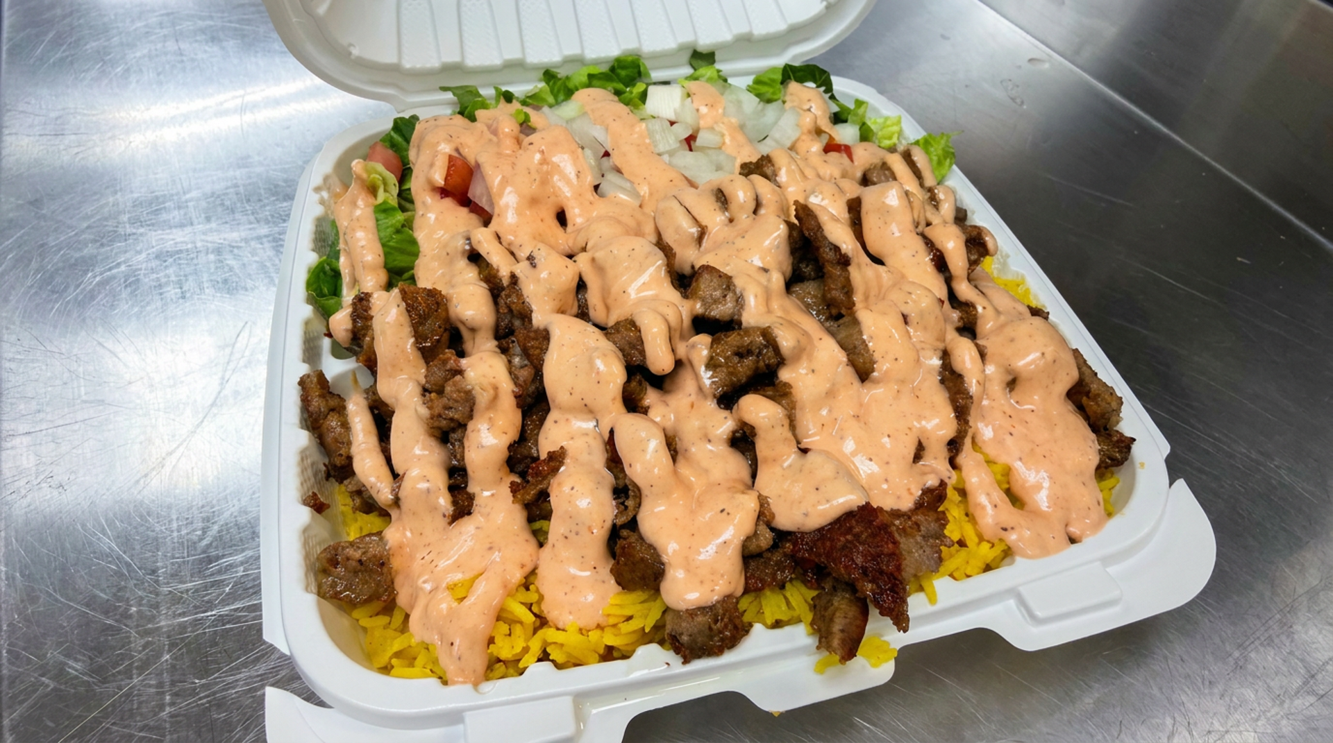 Bowls and Chicken and Fries