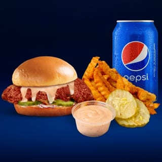 #1 1 Slider W/Fries & Soda